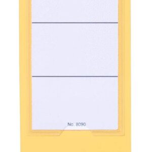Durable ORDOFIX Spine Label 60mm Yellow