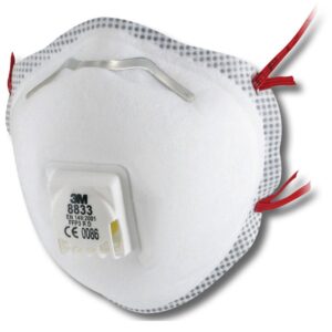 3M 8833 P3V R Face Mask (Pack of 10)