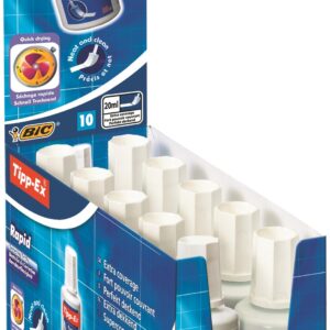 Tipp-Ex Rapid Fluid 20ml White Pack of 10
