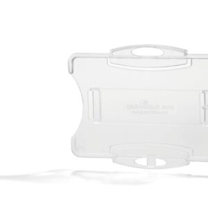Durable ID Card Holder Clear