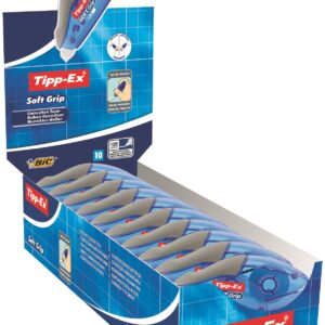Tipp-Ex Soft Grip Correction Tape Pack of 10