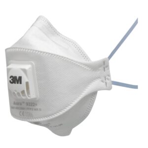 3M Aura 9322+ FFP2V Fold Flat Face Mask (Pack of 10)