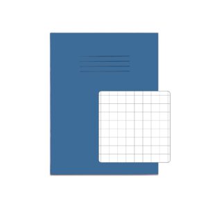 RHINO 9 x 7 Exercise Book 80 Page, Light Blue, S10 (Pack of 100)