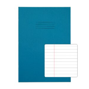 RHINO A4 Exercise Book 48 page, Light Blue, F8M (Pack of 10)