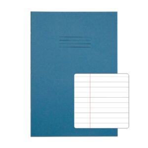 RHINO A4 Exercise Book 80 Page, Light Blue, F8M (Pack of 50)
