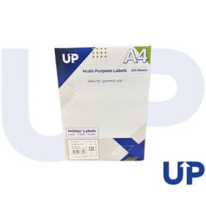 Alpa-Cartridge A4 Multipurpose Labels 10 Per Sheet 99.1 x 57mm (White) Pk of 100