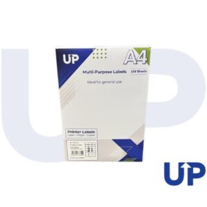 Alpa-Cartridge A4 Multipurpose Labels 21 Per Sheet 63.5 x 38mm (White) Pk of 100