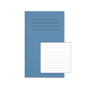 RHINO A6+ Exercise Book 48 Page, Blue Light, F7 (Pack of 100)