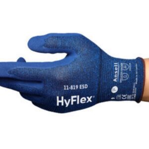 Ansell Hyflex 11-819 Esd Touchscreen Glove Blue S (Pack of 12)