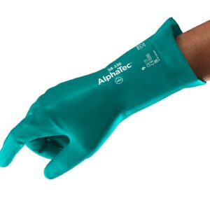 Ansell Alphatec 58-330 Glove Green Size 10 XL (Pack of 12)