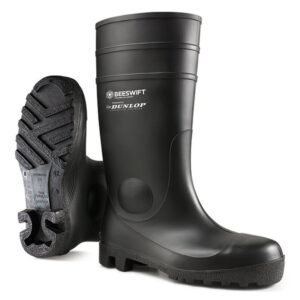 Dunlop Aston Safety Black Wellington 10.5