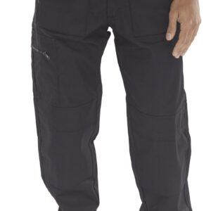 Beeswift Action Work Trousers Black 38