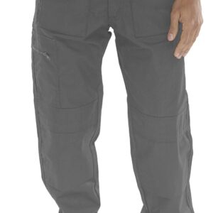 Beeswift Action Work Trousers Grey 46
