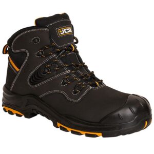 JCB Backhoe Black Boot S3 Hro Src Size 10