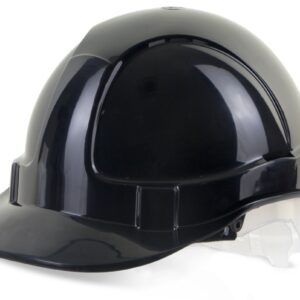 Beeswift Economy Vented Safety Helmet Black
