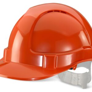 Beeswift Economy Vented Safety Helmet Orange