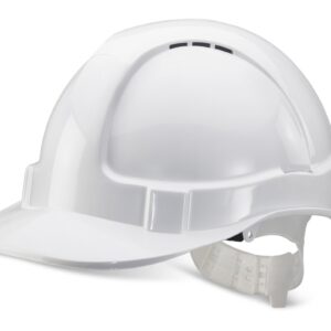 Beeswift Economy Vented Safety Helmet White