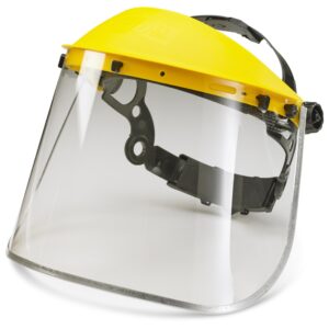 Beeswift Metal Edge Face Visor 8” Clear Universal