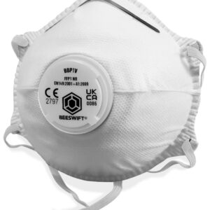 Beeswift P1 Valved Mask White  (Box of 10)