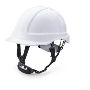 Beeswift Reduced Peak Helmet White