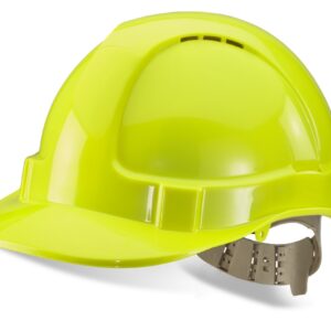 Beeswift Comfort Vented Safety Helmet Saturn Yellow