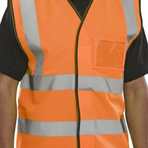 Beeswift Hi Viz Id Vest En20471 Orange XL