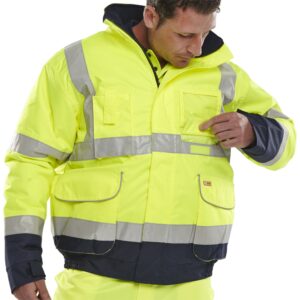 Beeswift Spd208 Saturn Yellow / Navy Bomber Xs