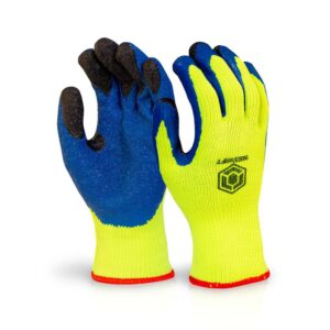 Beeswift Latex Thermo-Star Fully Dipped Glove Saturn Yellow 11