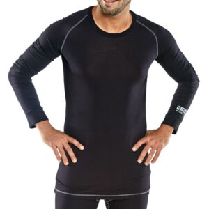 Beeswift Base Layer Long Sleeve Vest Black 2XL