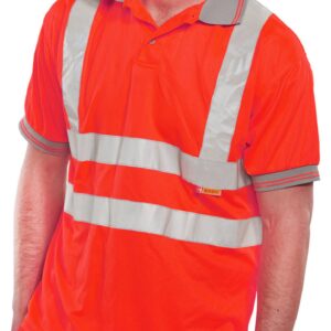Beeswift Polo Shirt Short Sleeved Red S