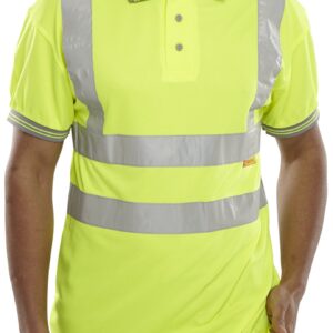 Beeswift Polo Shirt Short Sleeved Saturn Yellow 2XL