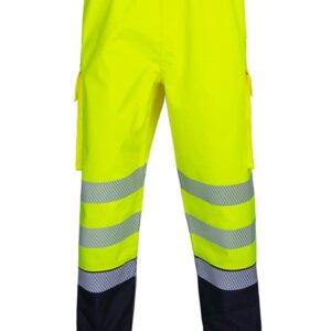 Beeswift DELTIC HI-VIS OVERTROUSER  TWO-TONE Saturn Yellow N 5XL