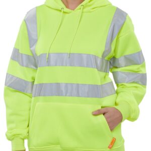Beeswift Pull On Hoody Sweatshirt Saturn Yellow S