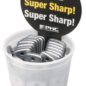 PHC Metal Scraper With Brass Slider Counter Display Bucket