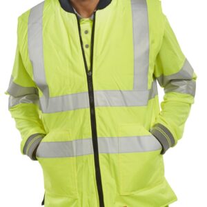 Beeswift Reversible Bodywarmer Saturn Yellow / Navy L