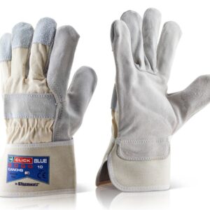 Beeswift Canadian Chrome High Quality Leather Rigger Glove - Pack of 10