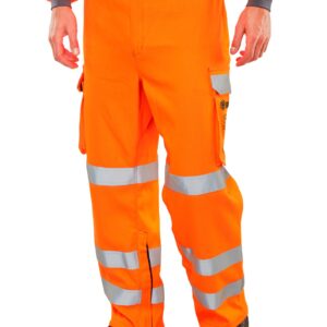 Beeswift Arc Flash GO-RT Trousers Orange 40