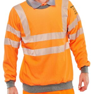 Beeswift Arc Flash GO-RT Sweatshirt Orange 2XL