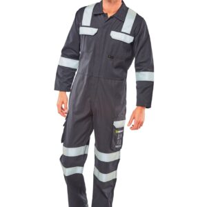 Beeswift Arc Flash Coverall Navy Blue 46