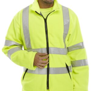 Beeswift Carnoustie Fleece Jacket Saturn Yellow 4XL