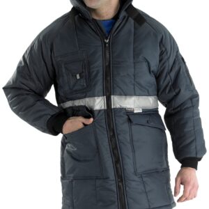 Beeswift Coldstar Freezer Jacket Navy Blue 2XL