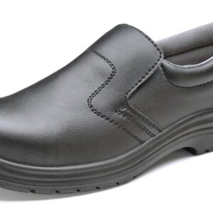 Beeswift Micro-Fibre Slip On Shoe S2 Black 04
