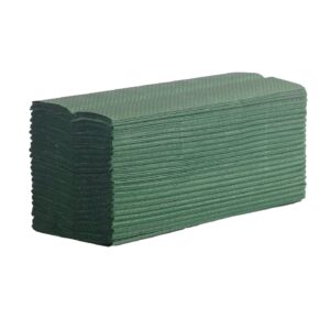 Sirius 1 Ply Green C Fold Hand Towels 2520 Per Case 100 Cases Per Pallet
