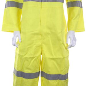 Beeswift Tesla Fire Retardant Anti Static Boilersuit En471 Saturn Yellow 56