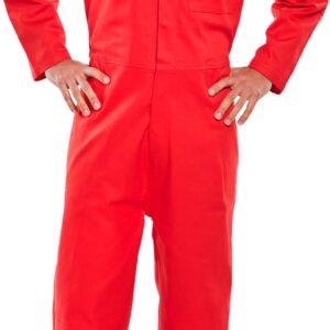 Beeswift Fire Retardant Nordic Design Boilersuit Red 38