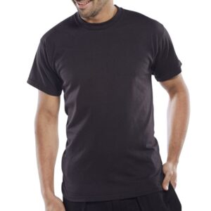 Beeswift Heavy Weight Tee Shirt Black 3XL