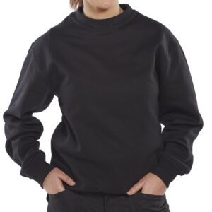 Beeswift Premium Sweat Shirt Black XL