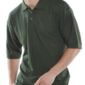 Beeswift Polo Shirt Bottle Green 2XL