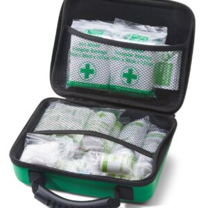 Click Medical Hse 1-10 Person First Aid Kit In Medium Feva Case