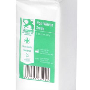 Click Medical Gauze Swabs 5cm X 5cm Pack Of 100 Non Sterile  (Box of 100)